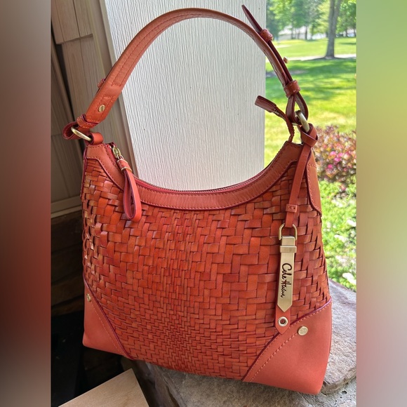 Cole Haan Genevieve Weave Hobo - Picture 1 of 15